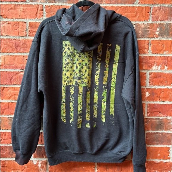 Grunt Style Mens Large Black Pullover  Hoodie Sweatshirt Sweater - Picture 4 of 8